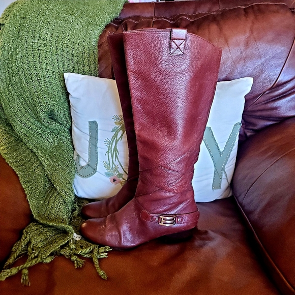 Hayden Harnett Madeline Supple Leather Knee High Boots - Picture 4 of 11